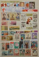 Vietnám kis tétel sok másodpéldánnyal, benne Dél-Vietnám is, 8 lapos, A/4-es berakóban