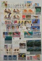 Anglia 1880-2005 Gyűjtemény sok többletpéldánnyal, benne néhány postatiszta modern bélyegfüzet, 16 l...