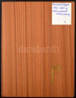 Magyar többpéldányos rendező az 1958-1965 közötti időszakból 12 fekete lapos A4-es berakóban