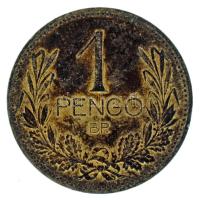 1937. 1P Ag T:AU,XF patina Adamo P6