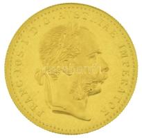 Ausztria 1915. Dukát Au "Ferenc József" utánveret (3,50g/0.986) T:P Austria 1915. 1 Ducat Au "Franz Joseph I" restrike (3,50g/0.986) C:P Krause KM#2267