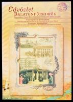 Elek Miklós - Németh Ákosné: Üdvözlet Balatonfüredről - válogatás Balatonfüred képes levelezőlapjaiból 1896-1945. 144p. Kiadói kartonált papírkötésben