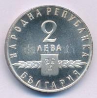 Bulgária 1963. 2L Ag "Cirill ABC 1100. évfordulója" kapszulában T:PP, patina a peremen
Bu...