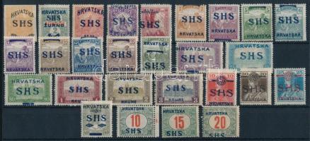 SHS 1918 27 klf bélyeg Bodor vizsgálójellel