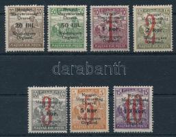 Nyugat-Magyarország VI. 1921 Teljes sor Bodor vizsgálójellel