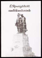 Dr. Balázs Károly: Elpusztított emlékműveink. Az utódállamokban elpusztított vagy megrongált emlékműveink és szobraink képeslapokon. Képeslapgyűjtők Kiskönyvtára 4. Budapest, 1996. 60 oldal. 500 számozott példány készült (ez a 324. számú példány), kiadói papírkötés / Destroyed monuments of the Kingdom of Hungary. Monuments and statues that were destroyed or damaged in the successor states on postcards