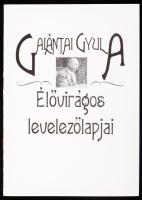 Dr. Balázs Károly: Galantai "élővirágos" levelezőlapjai. Képeslevelezőlap-Gyűjtők Kiskönyvtára 5. Bp., 1997., Notesz+K Kft., 8 sztl. lev. Számozott (48./500) példány. Kiadói papírkötés.
