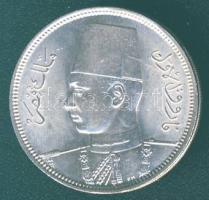 Egyiptom 1939. 5P Ag Farouk T:2+
