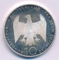 Németország 1994A 10M Ag "Német Ellenállás 1933-1945" T:AU (eredetileg PP) Germany 1994A 10 Mark Ag "German Resistance 1933-1945" C:AU (originally PP) Krause KM#182