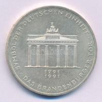 Német Szövetségi Köztársaság 1991A 10M Ag "Német egység 200. évfordulója" T:AU
Federal Re...