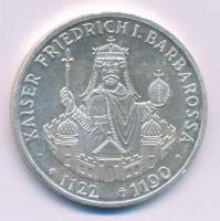 Német Szövetségi Köztársaság 1990F 10M Ag "I. Frigyes" T:AU, karc Federal Republic of Germany 1990F 10 Mark Ag "Frederick I Barbarossa" C:AU, scratch Krause KM#174