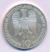 Német Szövetségi Köztársaság 1990F 10M Ag "I. Frigyes" T:AU, karc
Federal Republic of Ger...