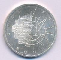 Német Szövetségi Köztársaság 1989D 10M Ag "Bonn városának 2000. évfordulója" T:AU
Federal...