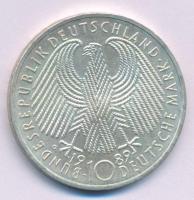 Német Szövetségi Köztársaság 1989G 10M Ag "A Német Szövetségi Köztársaság 40. évfordulója"...