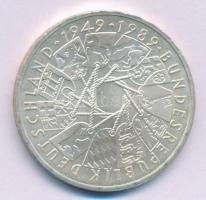 Német Szövetségi Köztársaság 1989G 10M Ag "A Német Szövetségi Köztársaság 40. évfordulója"...