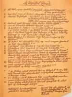 1936 Étt-rend vagyis azaz a Renhart Gyula urunk tiszteletére rendezett collatio azaz czéhbeli lakoma...