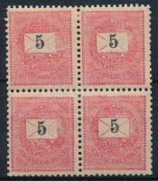 1899 5kr négyestömb (30.000)