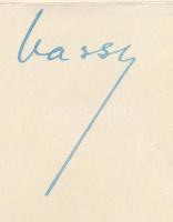 1921 Vass József (1877-1930) népjóléti és munkaügyi miniszter által aláírt kinevezés