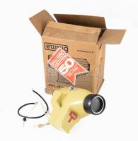 cca 1967 Eumig Viennette Submarine svájci vízalatti kamera tok. Designer: Rene Hugenschmidt, jó állapotban, jelzett, eredeti dobozával, 32x21 cm