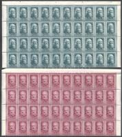 1952 Leonardo da Vinci és Victor Hugo sor 40-es ívdarabokban (24.000)