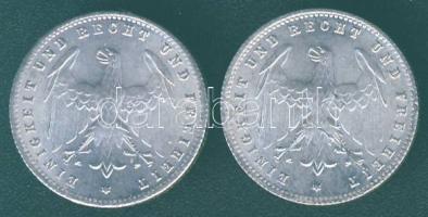 Német Birodalom/Weimari Köztársaság 1923A 200M Alu (2x) T:1-/2+