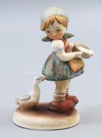 Spilling milk, American Milk. A megszállt Japánban készült, mázas kerámia, kézzel festett, jelzett, hibátlan 15 cm