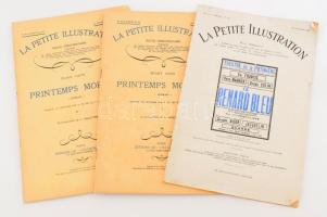 1928 Le Petit Illustration c. magazin 3 száma, közötte Zilahy Lajosról szóló cikkel