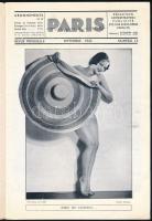 1933 Paris magazine erotikus fotókat is tartalmazó magazin benne Kertész Imre fotóival