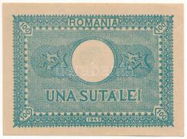 Románia 1945. 100L T:AU, sarokhajlás
Romania 1945. 100 Lei C:AU, folded corner
Krause P#78