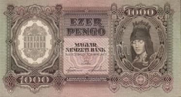 1943. 1000P (2x) egymásutáni sorszámmal T:I-