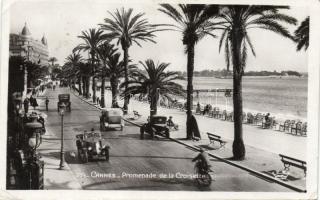 Cannes Croisette promenade automobiles photo (EK)