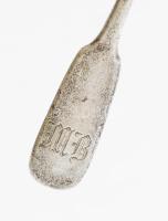 1895 Orosz ezüst (Ag) kanál, jelzett, nettó 23g