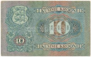 Észtország 1937. 10K "A-1569866" T:F
Estonia 1937. 10 Krooni "A-1569866" C:F
K...