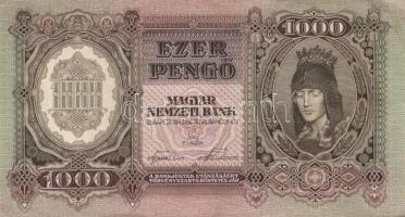 1943. 1000P (2x) egymásutáni sorszámmal T:I-,II+