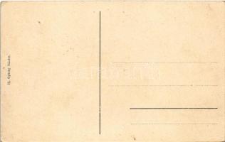 Debrecen, Piac utca, villamos, Kálnai üzlete. Ifj. Gyürky Sándor kiadása (EK)