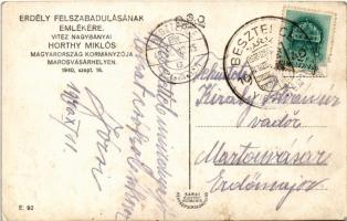 1940 Marosvásárhely, Targu Mures; bevonulás, vitéz Nagybányai Horthy Miklós kormányzó / entry of the...
