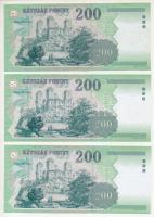 2005. 200Ft "FB" + 2007. 200Ft (2xklf) "FA" + "FC" T:AU, a 2005-ös XF
...