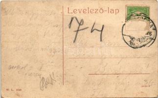 Resicabánya, Resica, Resicza, Resita; Nagyolvasztók. W. L. 1143. / Hochöfen / blast furnaces (tűnyom...