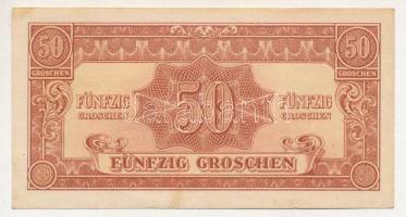 Ausztria / Szövetséges megszállás 1944. 50gr T:AU,XF, hajtatlan Austria / Allied occupation 1944. 50 Groschen C:AU,XF, unfolded Krause P#102