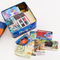 Egy nagy doboznyi telefonkártya. a koriaktól, magyarok, használtak.