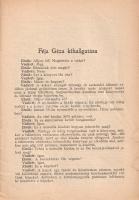 A "Viharsarok" a bíróság előtt. Féja Géza pere. A Budapesti Kir. Büntetőtörvényszék 1937 o...