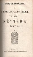 Magyarország és a' hozzákapcsolt részek Tiszti névtára 1846-dik évre.
Budán, 1846. A' Mag...