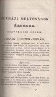 Magyarország és a' hozzákapcsolt részek Tiszti névtára 1846-dik évre.
Budán, 1846. A' Mag...