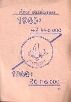 Vác a fejlődés útján.
Vác, 1967. (Pest megyei Nyomda). 32 p. Egyetlen kiadás.
A tervgazdálkodás ke...