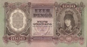 1943. 1000P (3x) egymásutáni sorszámmal T:I