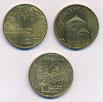 Lengyelország 2005. 2Zl Cu-Al-Zn "Történelmi városok Lengyelországban" (3xklf: "Ciesz...
