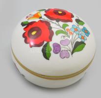 Kalocsai bonbonier, jelzett, hibátlan, d: 7 cm