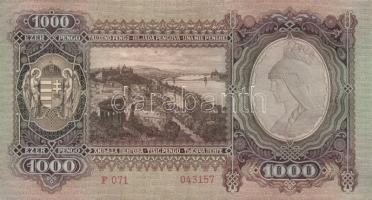 1943. 1000P (2x) egymásutáni sorszámmal T:I