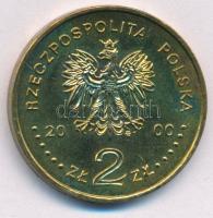 Lengyelország 2000. 2Zl Cu-Al-Zn "II. János Kázmér Vasa", a "Lengyel királyok és hercegek" sorozatból T:AU Poland 2000. 2 Złotys Cu-Al-Zn "John II Casimir", from "Polish Kings and Princes" series C:AU Krause Y#398