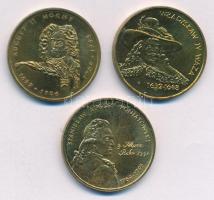 Lengyelország 1999-2005. 2Zl Cu-Al-Zn (3xklf: "IV. Ulászló" + "II. Erős Ágost" +...